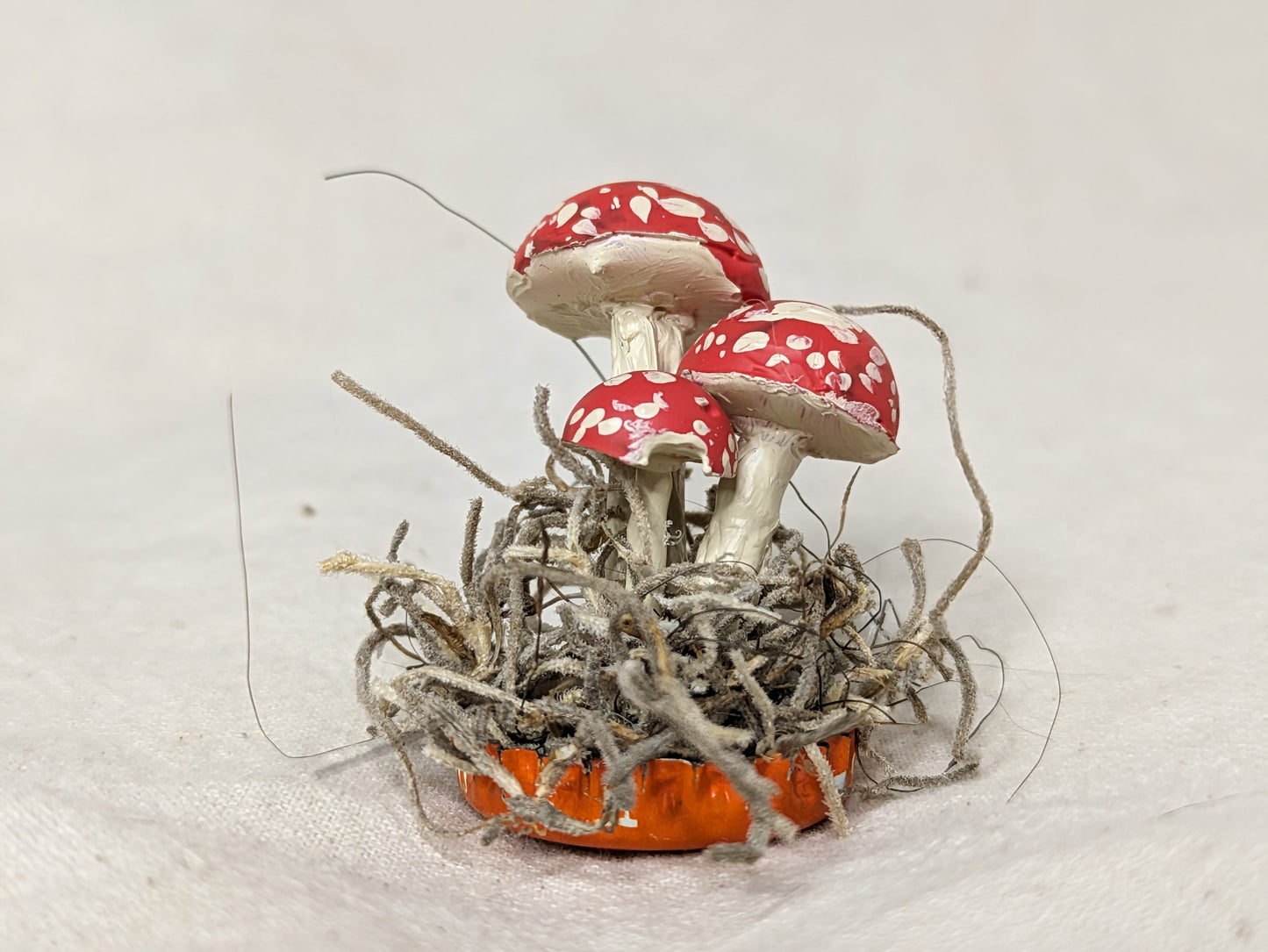 Fly Agaric Mushroom Knick Knack - Red - Amanita Muscaria