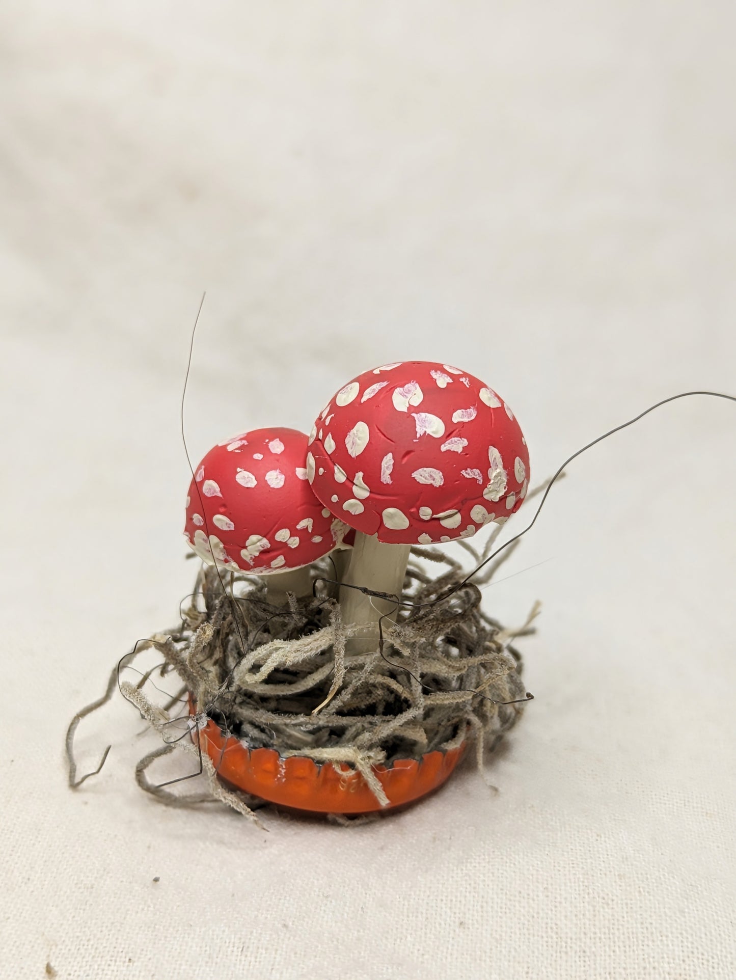 Fly Agaric Mushroom Knick Knack - Red - Amanita Muscaria