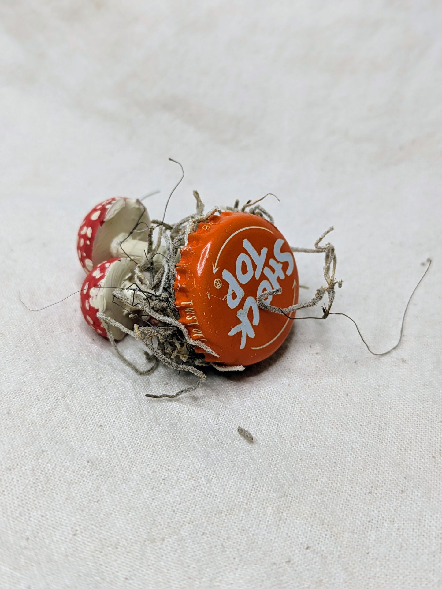 Fly Agaric Mushroom Knick Knack - Red - Amanita Muscaria