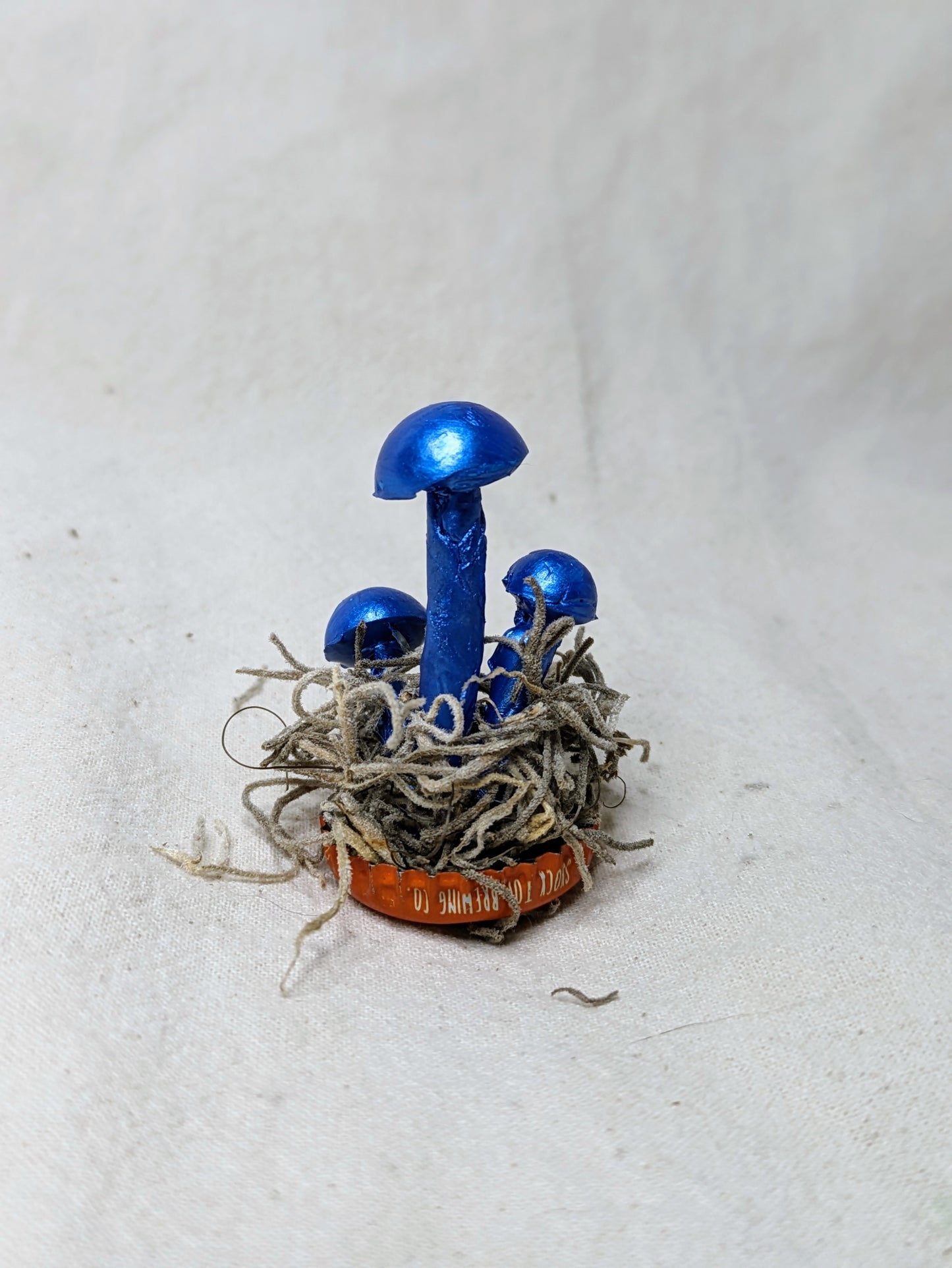 Blue Mushroom Knick Knack
