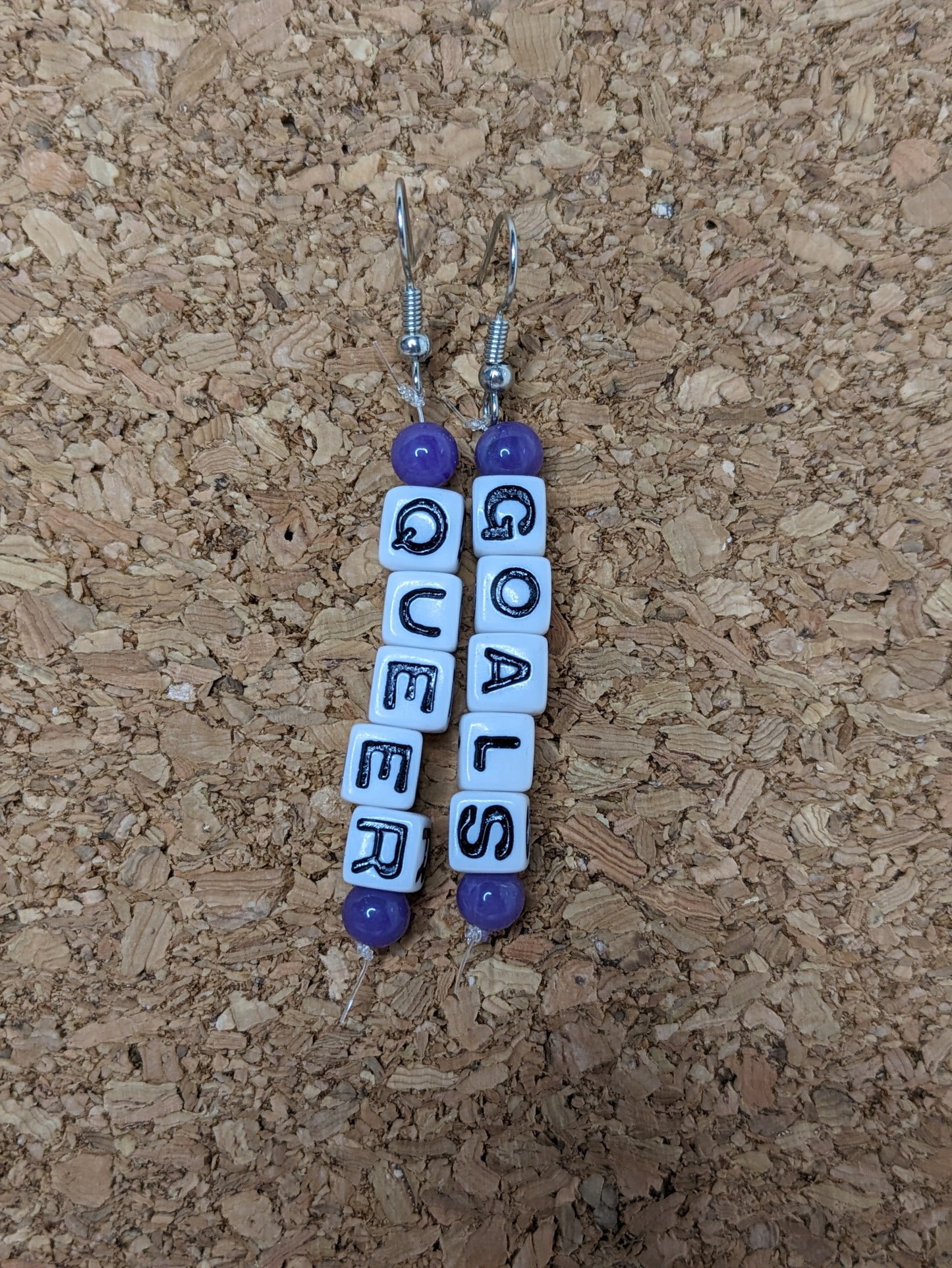 LGBT Bead Earrings - ALL labels/terms available!