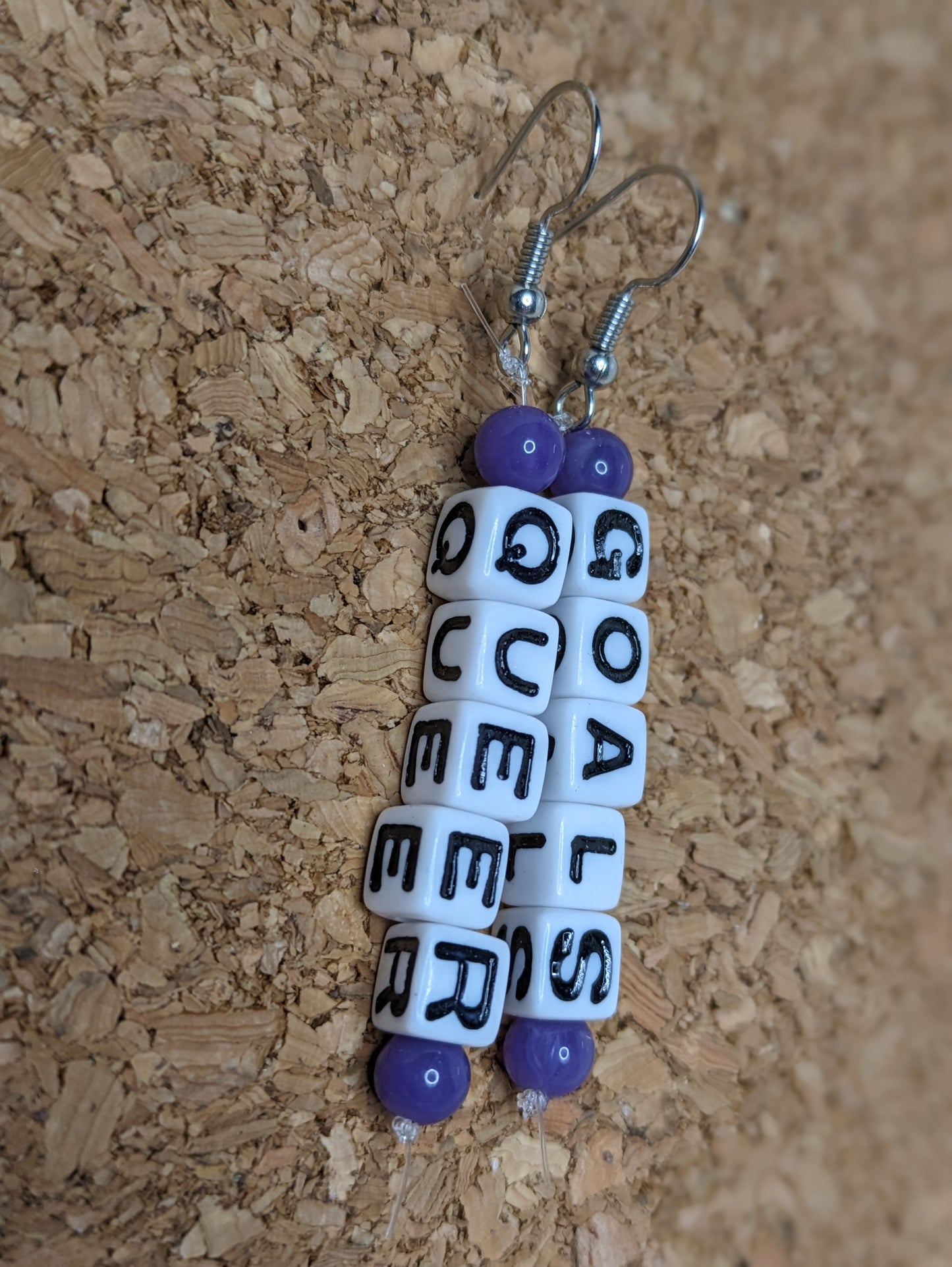 LGBT Bead Earrings - ALL labels/terms available!