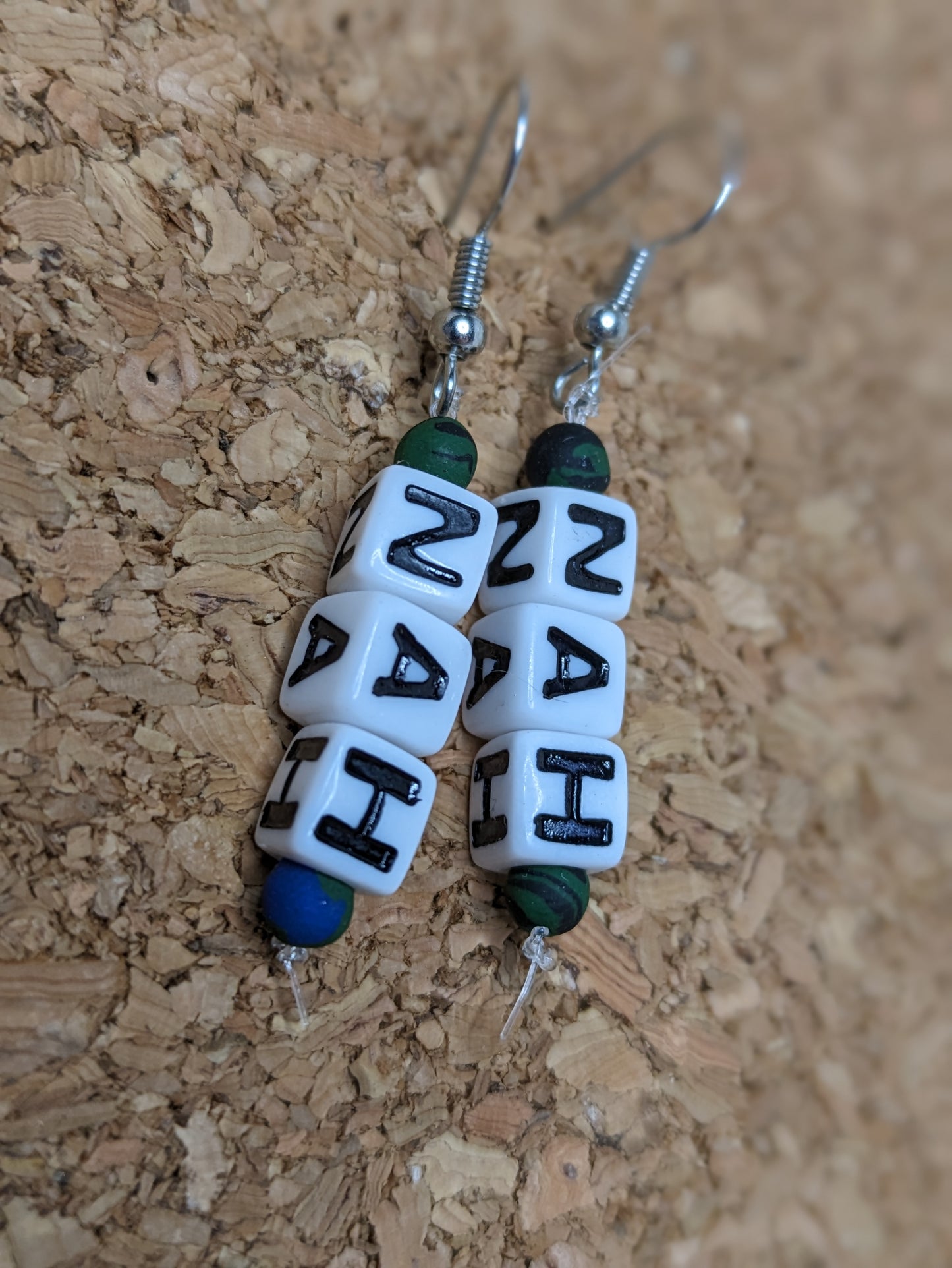 Irreverent Earrings - four letter words, girl bye, nah, I♥️tits, I♥️boobs, I♥️booty, I♥️butts, custom