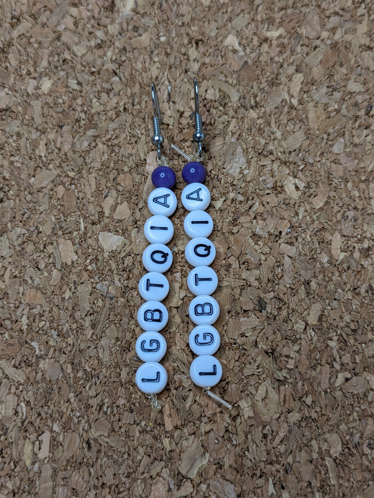 LGBT Bead Earrings - ALL labels/terms available!