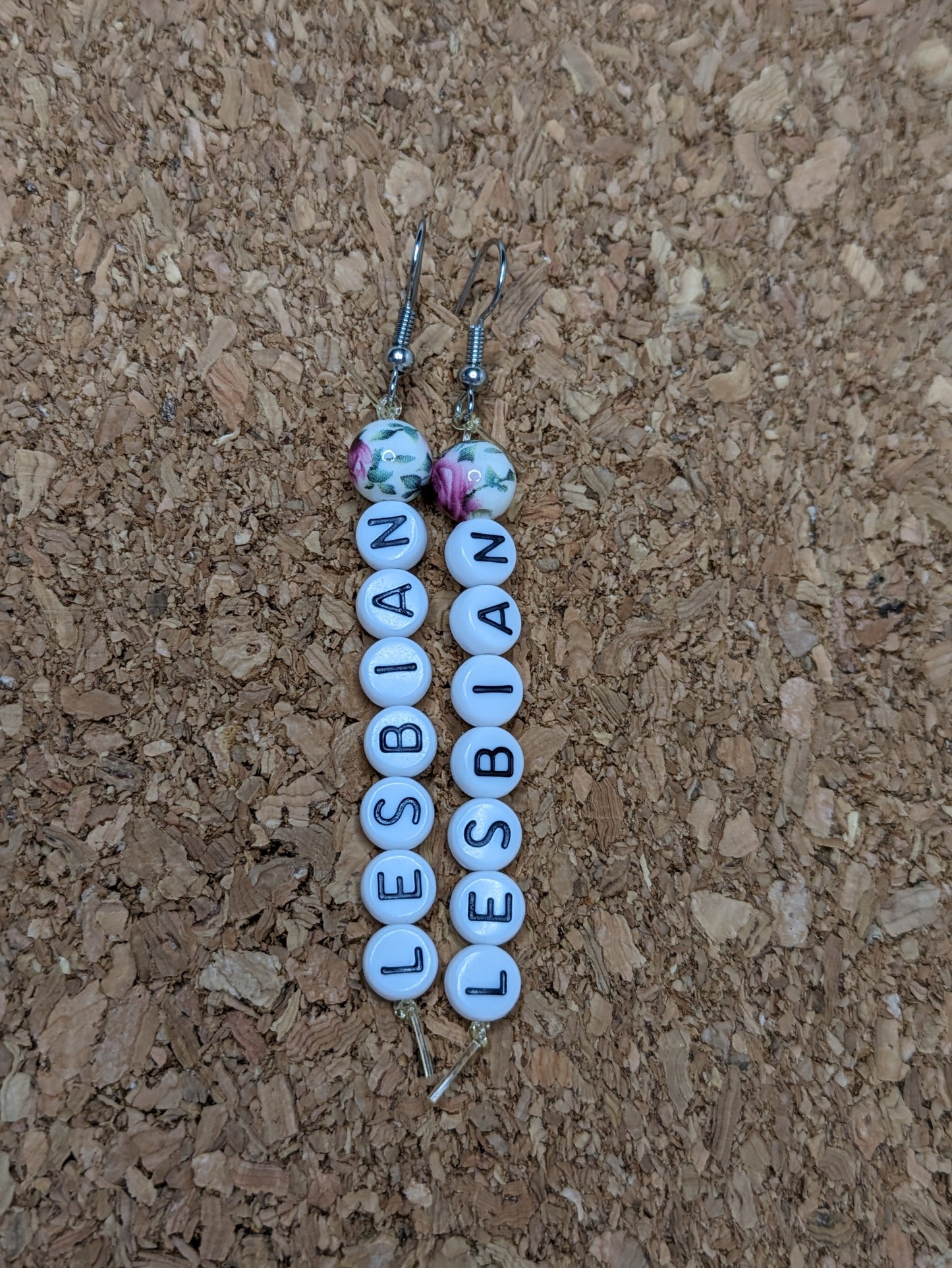 LGBT Bead Earrings - ALL labels/terms available!