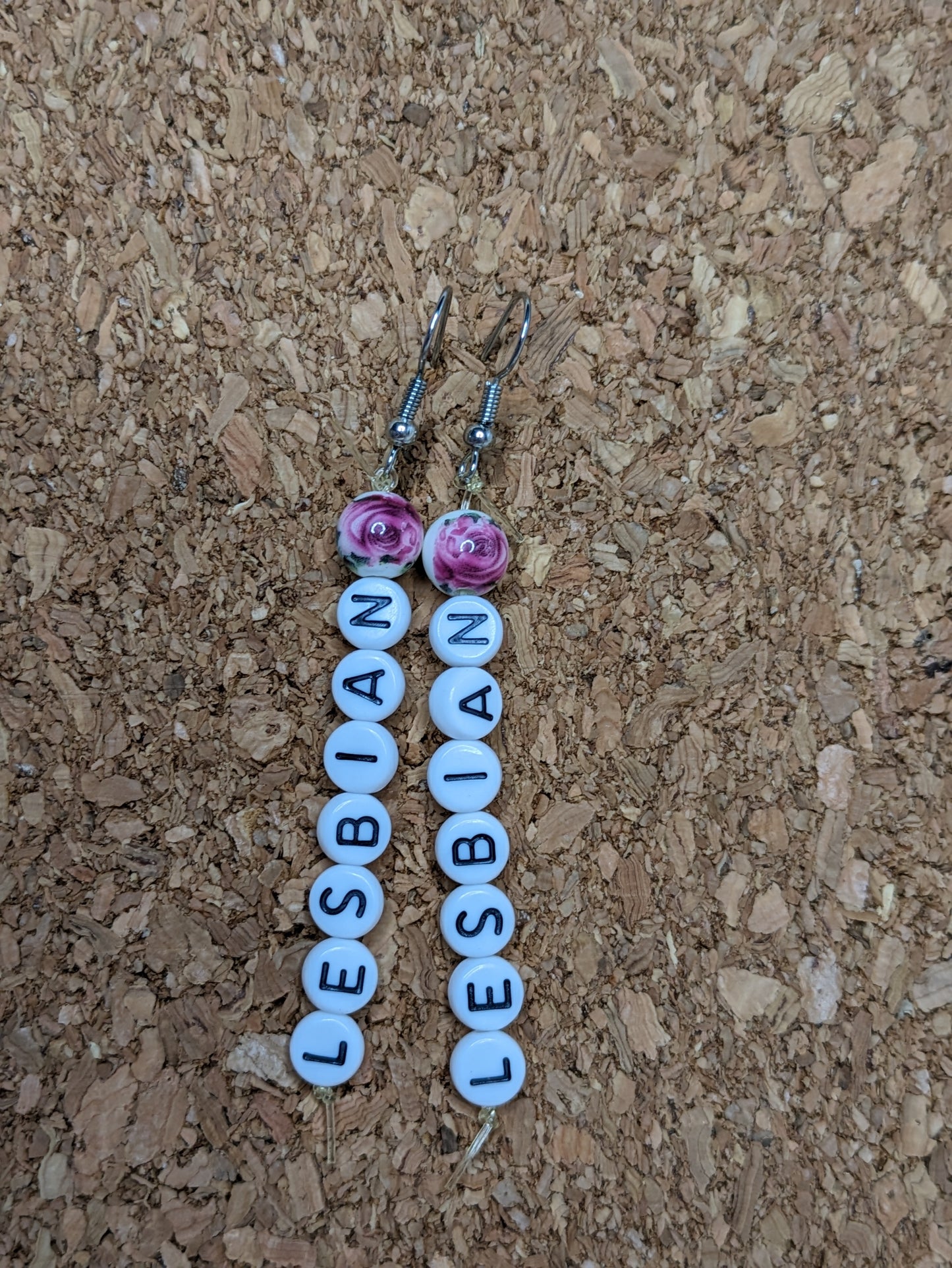 LGBT Bead Earrings - ALL labels/terms available!