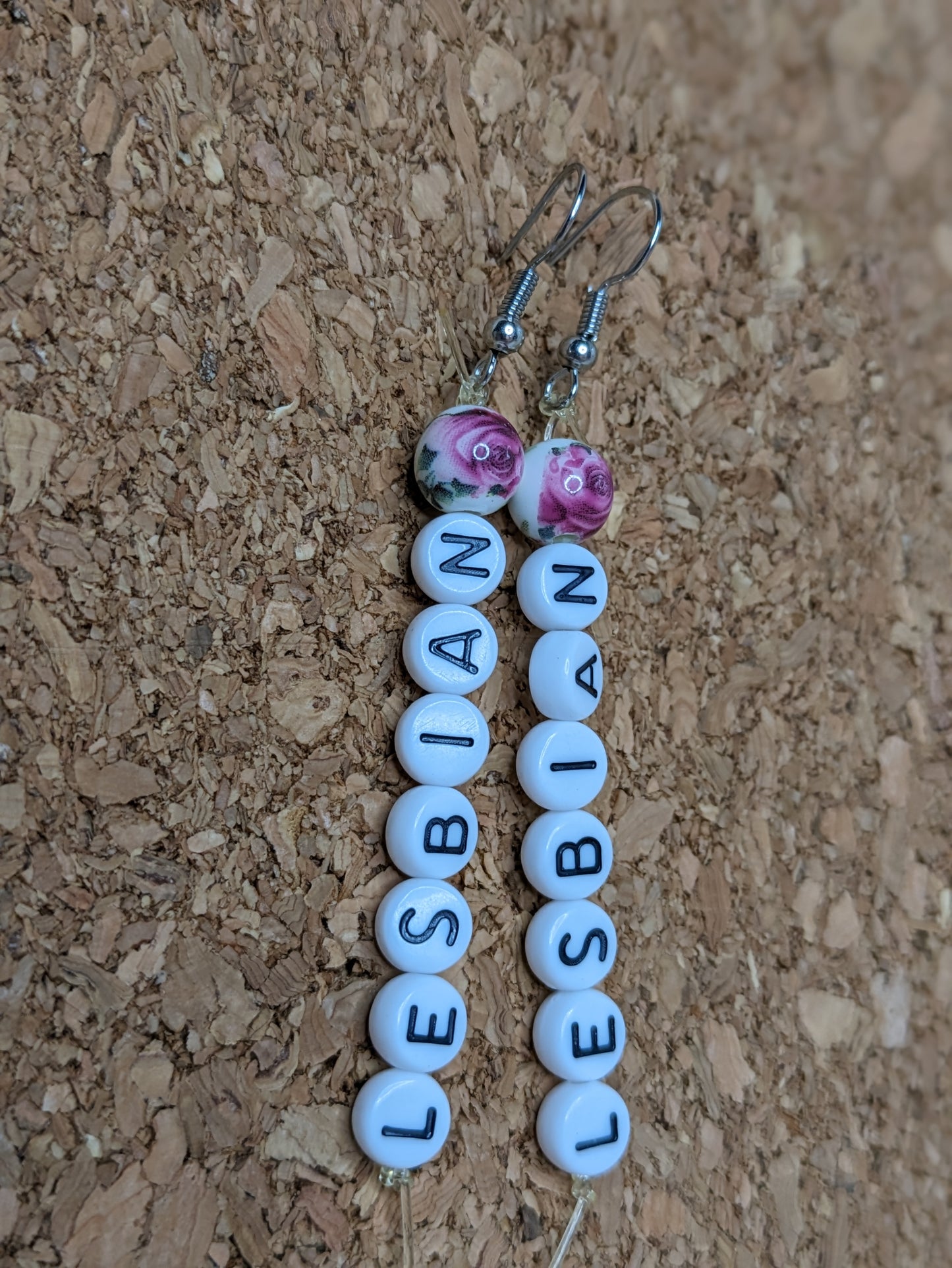 LGBT Bead Earrings - ALL labels/terms available!