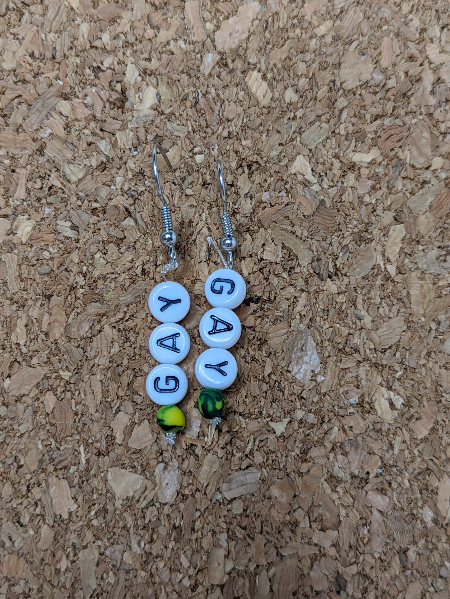 LGBT Bead Earrings - ALL labels/terms available!