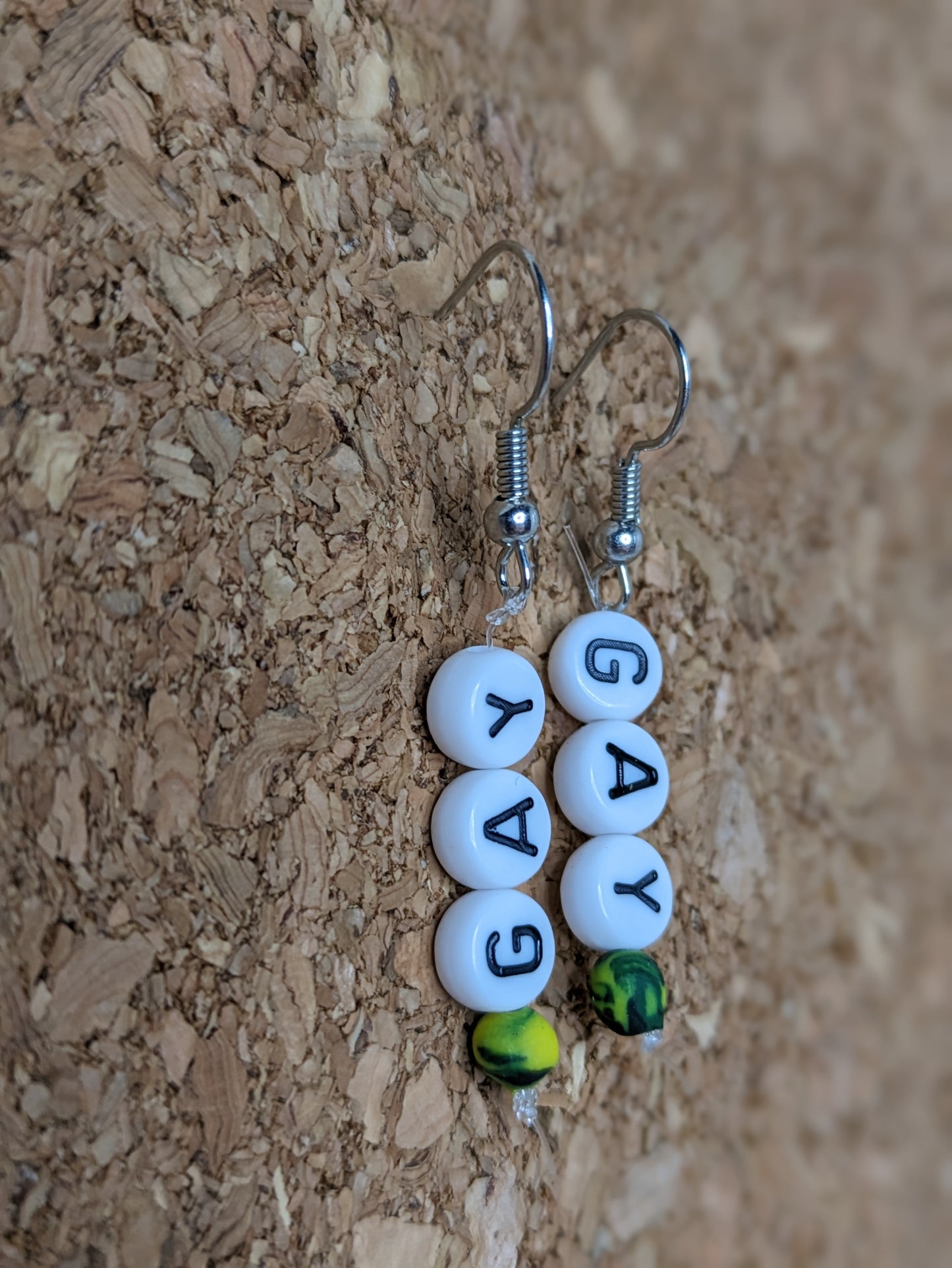 LGBT Bead Earrings - ALL labels/terms available!