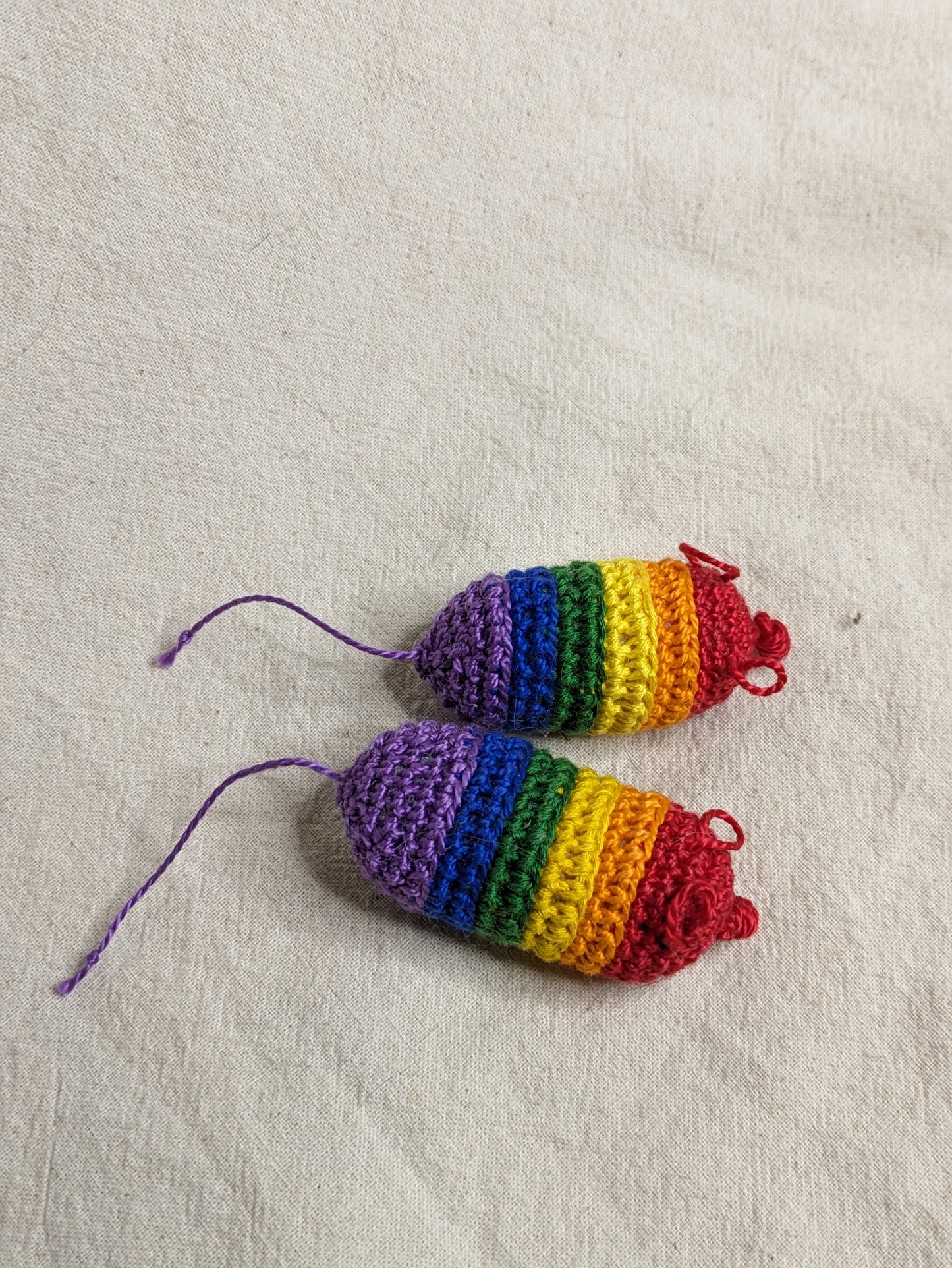 Pride Flag Catnip Toys - Set of Two